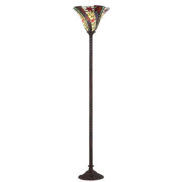 Williams Tiffany Style 71" Torchiere LED Floor Lamp - JONATHAN Y